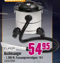 Hornbach Eurom aschesauger Angebot