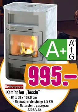 Hornbach Rotheigner kaminofen „tessin“ Angebot