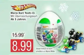 Marktkauf Hot Wheels Mario Kart Yoshi-ei Angebot