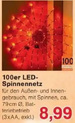 Jawoll 100er LED- Spinnennetz Angebot
