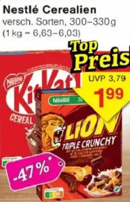 Jawoll Nestlé Cerealien Angebot