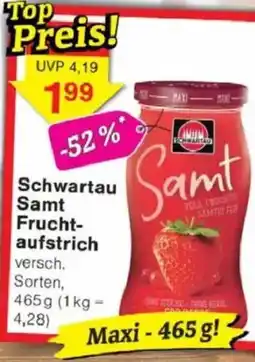 Jawoll Schwartau Samt Fruchtaufstrich Angebot