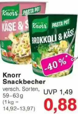 Jawoll Knorr Snackbecher Angebot