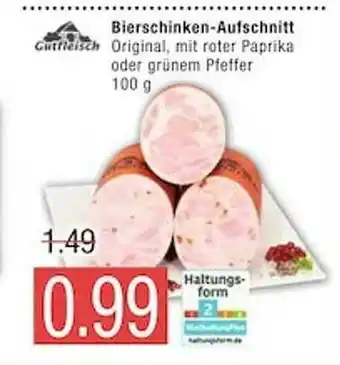 Marktkauf Gutfleisch Bierschinken-aufschnitt Angebot