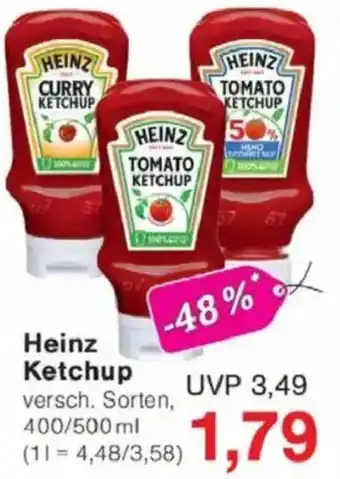 Jawoll Heinz Ketchup Angebot