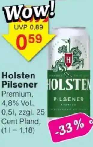 Jawoll Holsten Pilsener Angebot