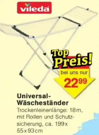 Jawoll vileda Universal- Wäscheständer Angebot