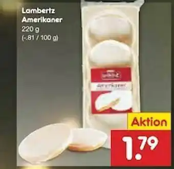 Netto Marken-Discount Lambertz Amerikaner Angebot