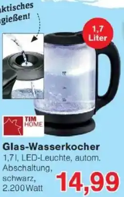 Jawoll Glas-Wasserkocher Angebot