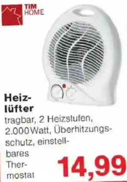 Jawoll TIM HOME Heizlüfter Angebot