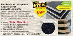 Jawoll Furnier-Sperrholzplatte Akazie Silver - phenolbeschichtet Angebot
