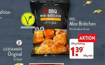 Aldi Nord Bbq Mini-brötchen Angebot