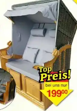 Jawoll Strandkorb Ostsee Deluxe Angebot