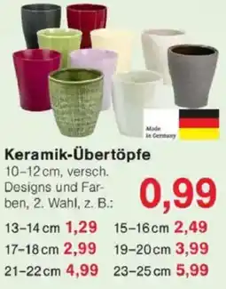 Jawoll Keramik-Übertöpfe Angebot