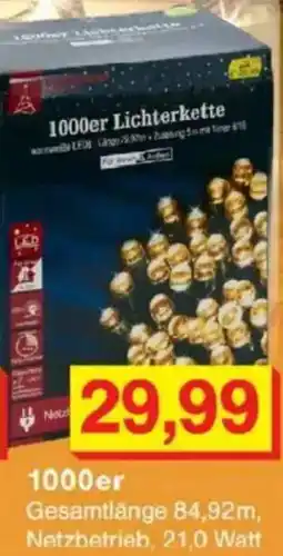 Jawoll 1000er Lichterkette Angebot