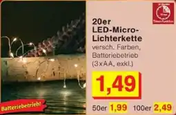 Jawoll 20er LED-Micro- Lichterkette Angebot