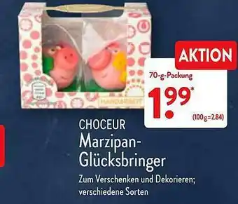 Aldi Nord Choceur Marzipan-glücksbringer Angebot