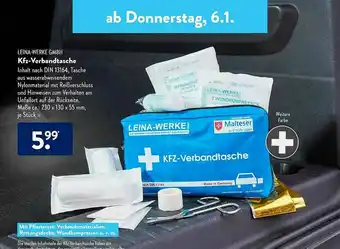 Aldi Süd Leina-werke Gmbh Kfz-verbandtasche Angebot