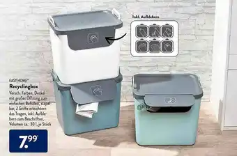 Aldi Süd Easy Home Recyclingbox Angebot