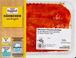 REWE Center Rewe Regional Hähnchen-Minutenschnitzel mariniert Angebot