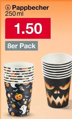 Woolworth Pappbecher Angebot
