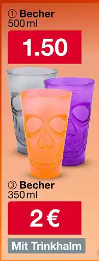 Woolworth Becher Angebot