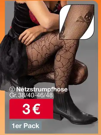 Woolworth Netzstrumpfhose Angebot