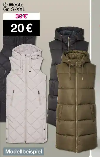 Woolworth Weste Angebot