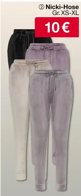 Woolworth Nicki-hose Angebot
