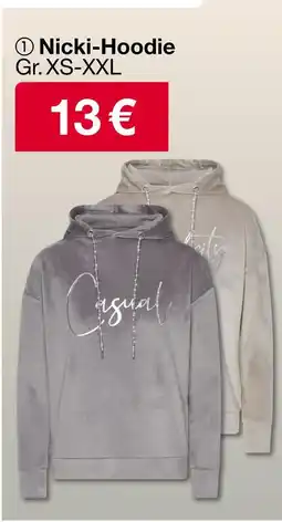 Woolworth Nicki-hoodie Angebot
