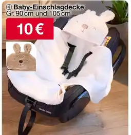 Woolworth Baby-einschlagdecke Angebot