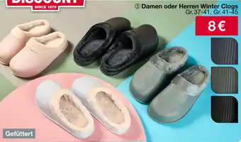 Woolworth Damen oder herren winter clogs Angebot