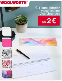 Woolworth Woolworth tischkalender Angebot