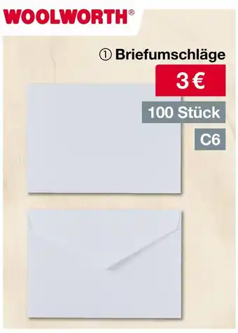 Woolworth Woolworth briefumschläge Angebot