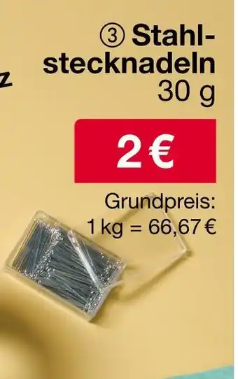 Woolworth Woolworth stahlstecknadeln Angebot