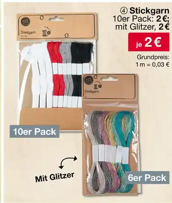 Woolworth Stickgarn Angebot