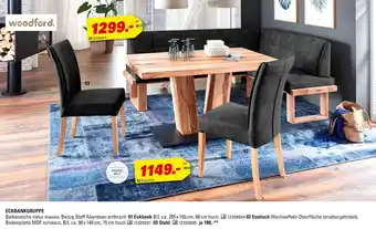 Höffner Woodford eckbank Angebot