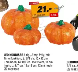 Höffner Led kürbisse Angebot