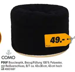 Höffner Como pouf Angebot
