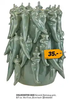 Höffner Chilischoten vase Angebot