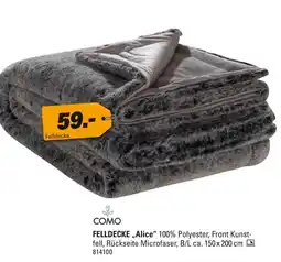 Höffner Como felldecke alice Angebot