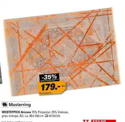 Höffner Musterring webteppich arizona Angebot