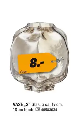 Höffner Vase s Angebot