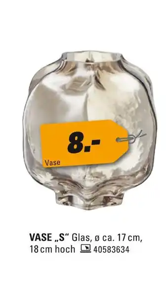 Höffner Vase s Angebot