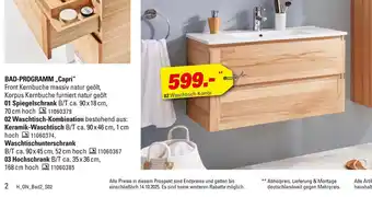 Höffner Waschtisch-kombi Angebot