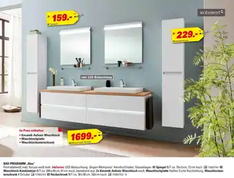 Höffner Wohnwert bad-programm „alea“ Angebot