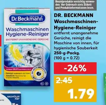 Kaufland Dr. Beckmann Waschmaschinen Hygiene Reiniger Angebot