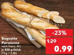 Kaufland Baguette Parisienne Angebot
