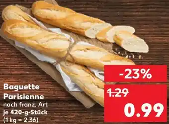 Kaufland Baguette Parisienne Angebot