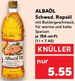 Kaufland ALBAÖL Schwed. Rapsöl Angebot